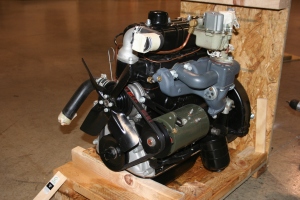 The restored Toyopet engine